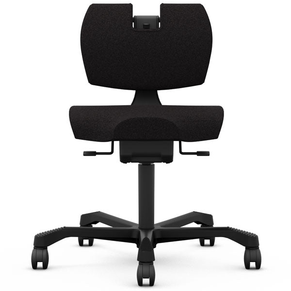 Ergoff EVO aktiv arbejdsstol, Sort (billede 1)