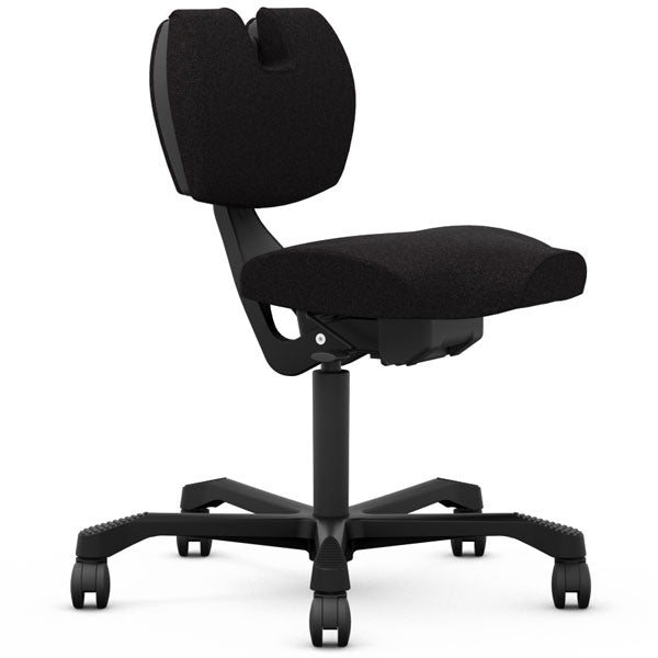 Ergoff EVO aktiv arbejdsstol, Sort (billede 2)