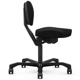 Ergoff EVO aktiv arbejdsstol, Sort (billede 3)