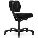 Ergoff EVO aktiv arbejdsstol, Sort (billede 4)