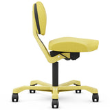 Ergoff EVO aktiv arbejdsstol, Gul (billede 3)