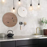 Cirkel 10 cm. Sort glas Super Stærk Magnet – image 4