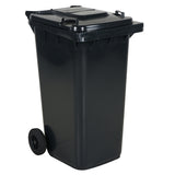Affaldsbeholder 240l gråt låg