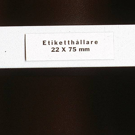 plastik 52x200 mm | Etiketholder i plastik 52x200 mm  | Officely