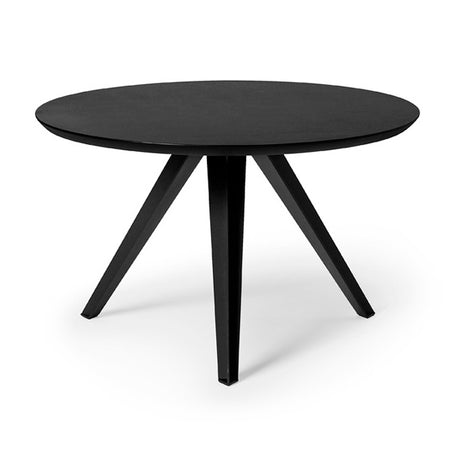 Ergoff Bord Amsterdam Ø800 mm Sort – Loungemøbler (billede 1)