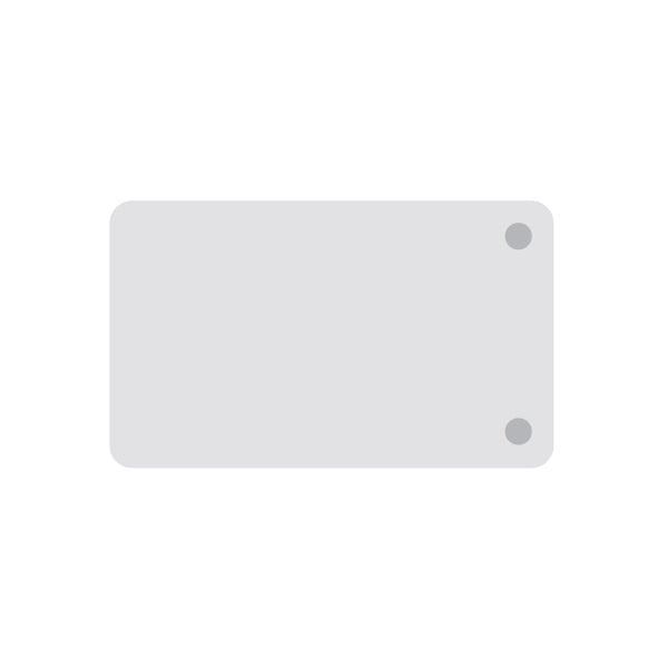 Skrivebord, tilbyg DNA Birk 1000x600 mm I-ben Alugrå