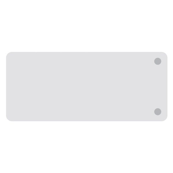 Skrivebord, tilbyg DNA Birk 1400x600 mm I-ben Alugrå