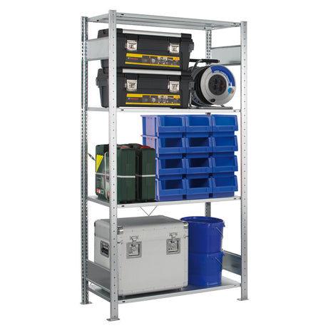 Schulte Lagertechnik T-profil Boltless 2500 mm Galv. – Boltless lagerreol (billede 2)