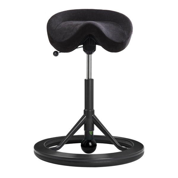 BackApp Smart Alcantara, antracit med sort understel – image 1