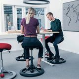 BackApp Smart Alcantara, antracit med sort understel – image 7