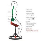 BackApp Smart Alcantara, antracit med sort understel – image 8