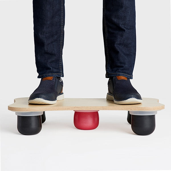 Ergoff Balancebræt StandActive Premium, Birk – Balanceredskaber (billede 1)