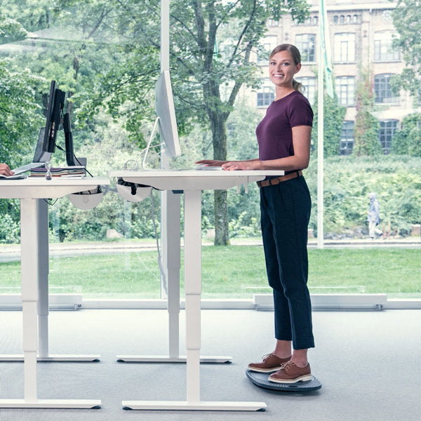 Balancebræt BackApp 360, Mørk grå – Balanceredskaber (billede 2)