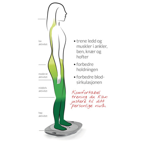 Balancebræt BackApp 360, Mørk grå – image 5