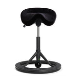 BackApp Smart Alcantara, sort med sort understel – image 5