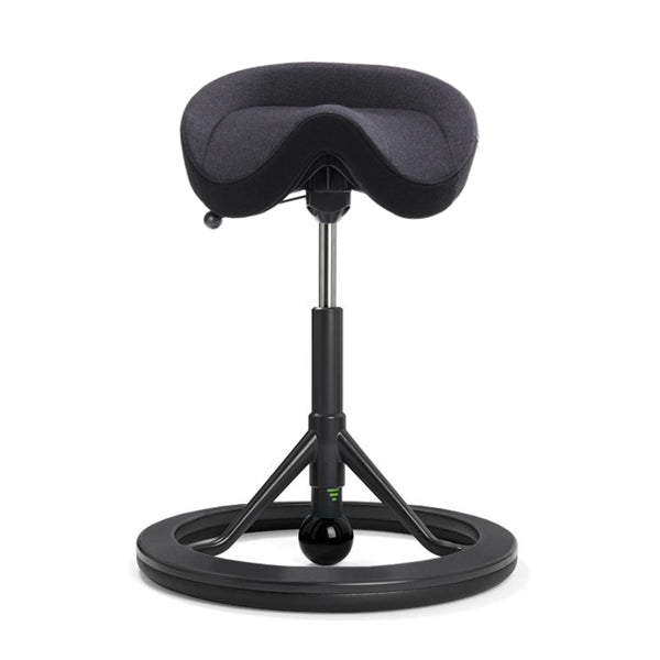 BackApp Smart Nordic Wool, sort med sort understel – Aktivitetsstole (billede 1)