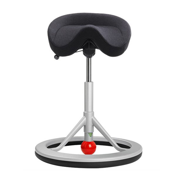 BackApp Smart Nordic Wool, sort med alugråt understel – image 5