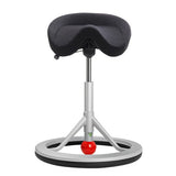 BackApp Smart Nordic Wool, sort med alugråt understel