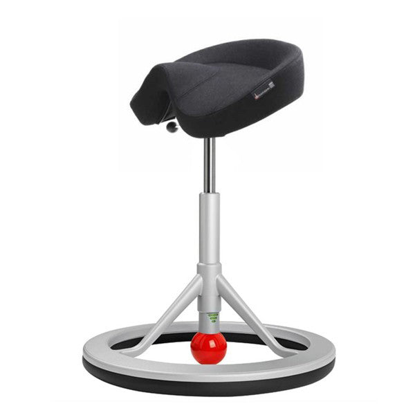 BackApp Smart Nordic Wool, sort med alugråt understel – image 6