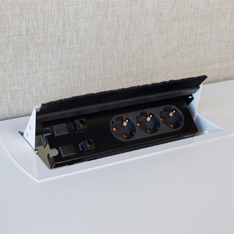 Officely Desk Power Box alugrå – Andet (billede 1)