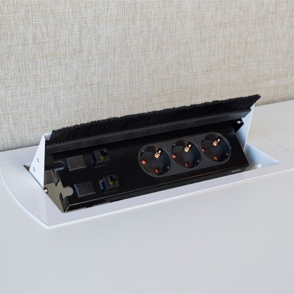 Officely Desk Power Box alugrå – Andet (billede 1)