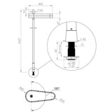 Götessons Bordlampe The Lightning Hvid – Lamper (billede 3)