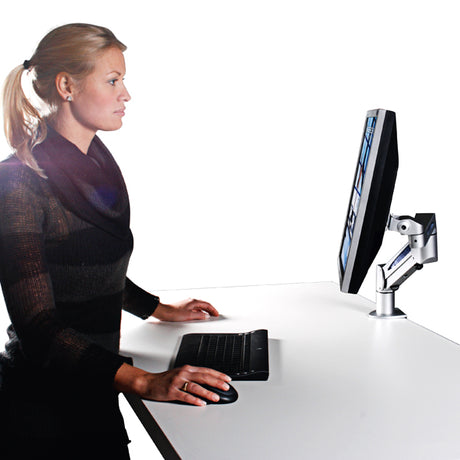 Götessons Skærmholder DZ, Alugrå – Skærm- og laptoptilbehør (billede 2)