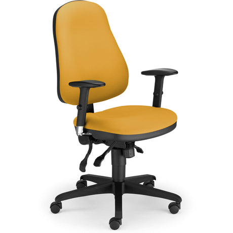 Kontorstol Offix, Gul – image 1