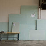 Glastavle Crush Hvid, 2000x1000 mm