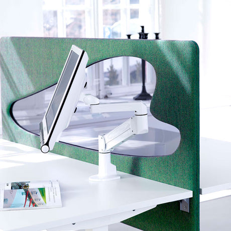 Skærmholder DZ, Hvid – image 1