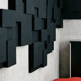 Lydabsortbent Nivå EcoSUND sort uden tekstil