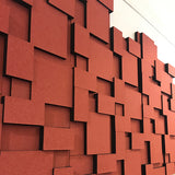 Lydabsortbent Nivå EcoSUND sort tekstil-laminering