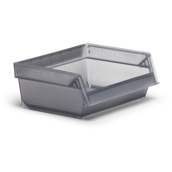 PPS Modulboks 2076 96x105x45 mm Transparent grå – Lagerkasser