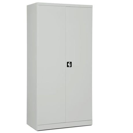 GBP Opbevaringsskab ASPB Mod1 1980x980x570 Lysegrå dør Blå kasse – Skabe & reoler (billede 2)