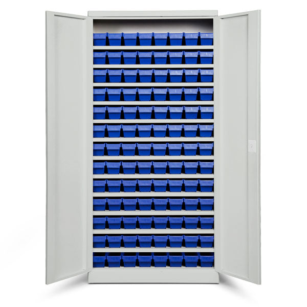 GBP Opbevaringsskab ASPB Mod2 1980x980x470 Lysegrå dør – Skabe & reoler (billede 1)