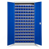 GBP Opbevaringsskab ASPB Mod2 1980x980x470 Blå dør – Skabe & reoler (billede 1)