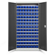 Opbevaringsskab ASPB Mod2 1980x980x470 Antracit dør – image 1