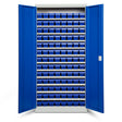 GBP Opbevaringsskab ASPB Mod2 1980x980x670 Blå dør – Skabe & reoler (billede 1)