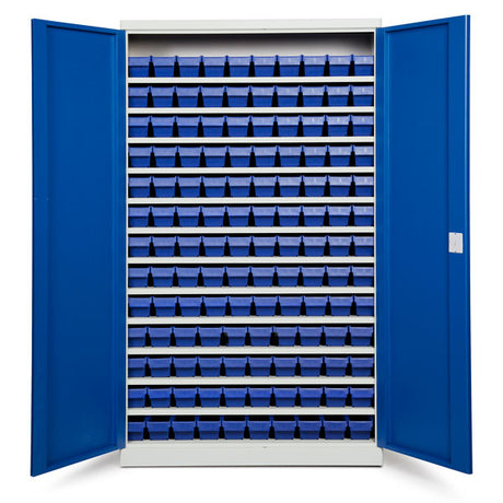 Opbevaringsskab ASPB Mod2 1980x1200x470 Blå dør – image 1