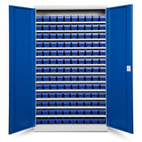 Opbevaringsskab ASPB Mod2 1980x1200x570 Blå dør – image 1