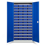 GBP Opbevaringsskab ASPB Mod3 1980x980x470 Blå dør – Skabe & reoler (billede 1)