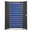 GBP Opbevaringsskab ASPB Mod4 1980x980x570 Antracit dør – Skabe & reoler (billede 1)
