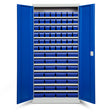 GBP Opbevaringsskab ASPB Mod4 1980x980x670 Blå dør – Skabe & reoler (billede 1)