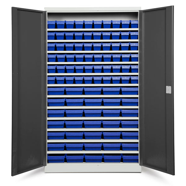 Opbevaringsskab ASPB Mod4 1980x1200x470 Antracit dør – image 1