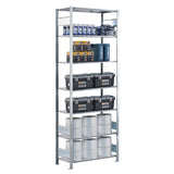 Startsektion Boltless lagerreol, bjælker 3000x1300x600 250 kg/hylde – image 4