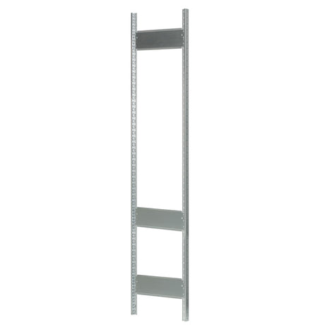 Schulte Lagertechnik Stigegavl åben 3000x300 mm Galv. – Boltless lagerreol