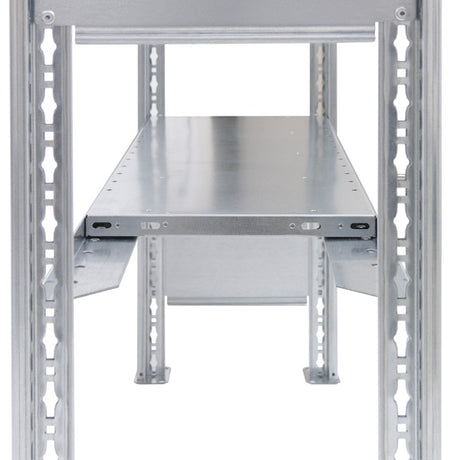 Schulte Lagertechnik Hylde Boltlessbjælke 1300 mm/150 kg – Boltless lagerreol