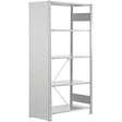 Schulte Lagertechnik Endegavl Boltless 1250 x 500 RAL 7035 – Boltless lagerreol