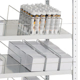Schulte Lagertechnik Skråhylde Boltless FIFO 1000x500mm – Boltless lagerreol (billede 2)