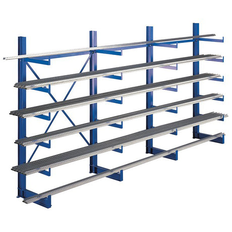 Schulte Lagertechnik Grenreol Boltless for lettere gods K1000 Enkelt 2 fag – Grenreoler